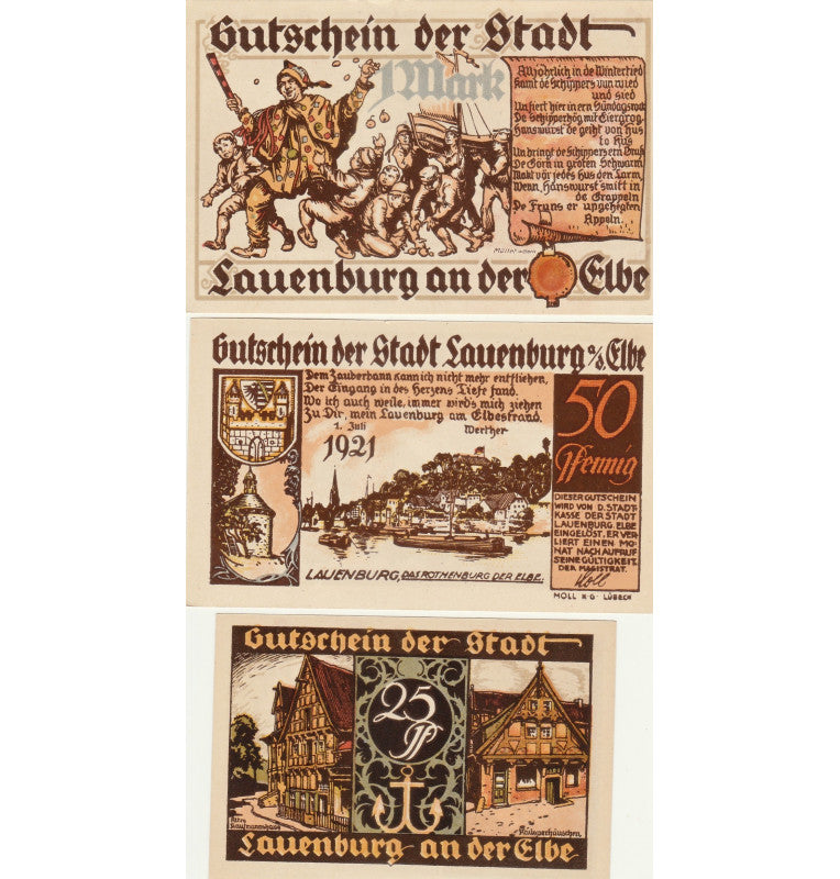 Alemania Set 3 Notgelds